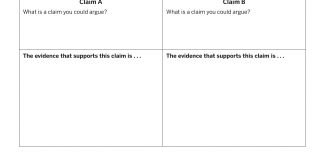 SEPUP Argument Tool Thumbnail