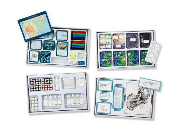 four open drawers showing organized equipment for SGI