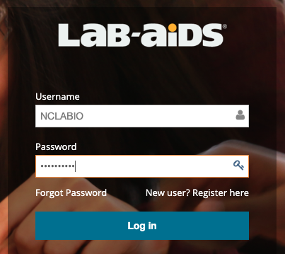 North Carolina Bio Login