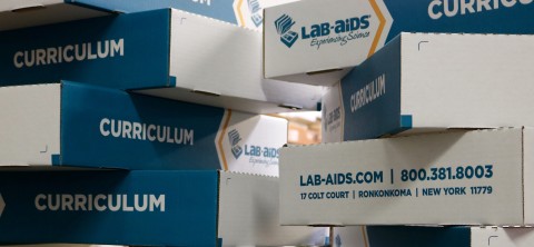 Stacked Lab-Aids drawers
